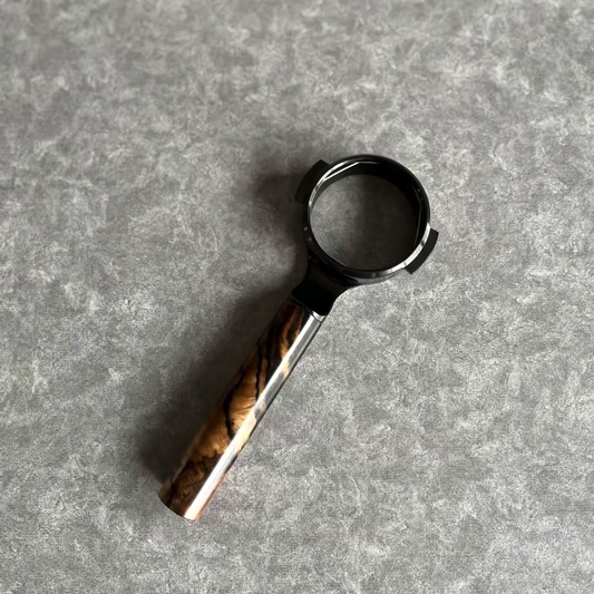 Obsidian Vein Artisan Bottomless Portafilter | Breville 54mm/58mm