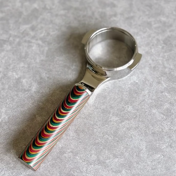 Chromatic Layers Artisan Bottomless Portafilter | Breville 54mm/58mm