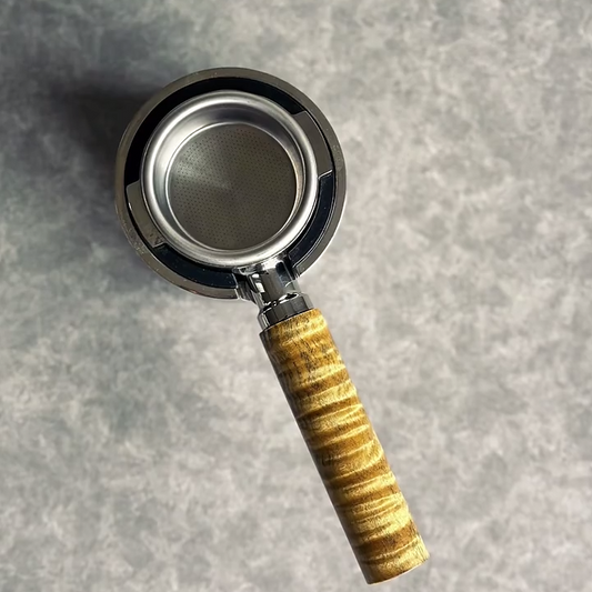 Golden Wave Artisan Bottomless Portafilter | Breville 54mm/58mm