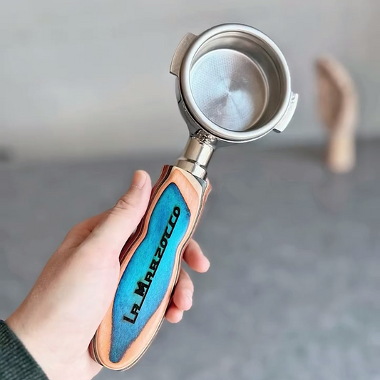 Magenta Wave Artisan Bottomless Portafilter | La Marzocco 58mm