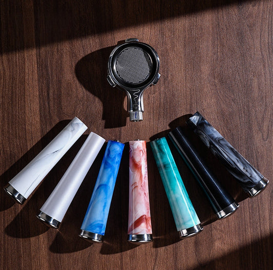 Marbled Resin Bottomless Portafilter | La Marzocco 58mm