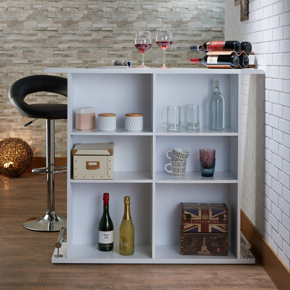 High Gloss Bar Table - TimberFlare