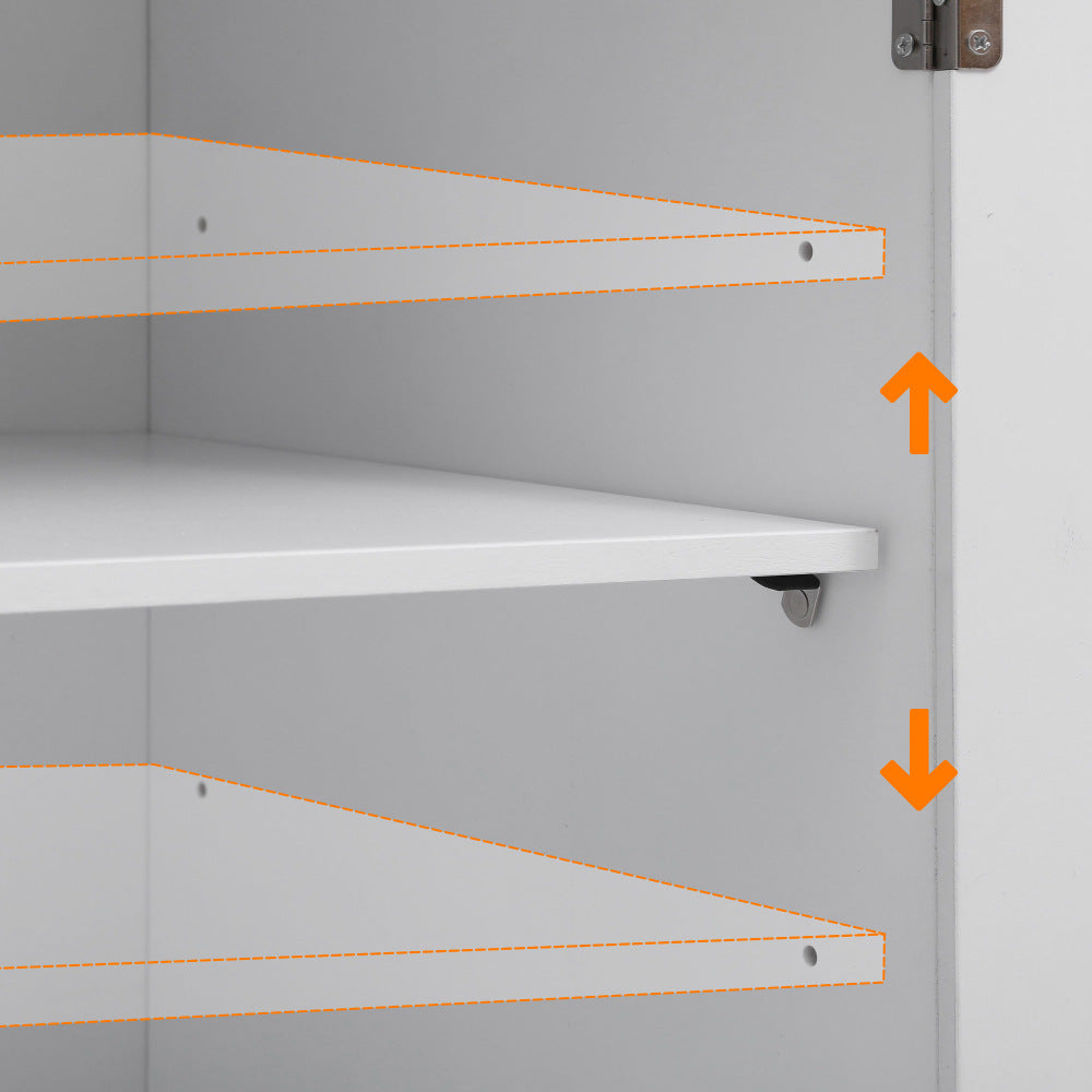 56.5" Rolling Kitchen Island with Charging - TimberFlare