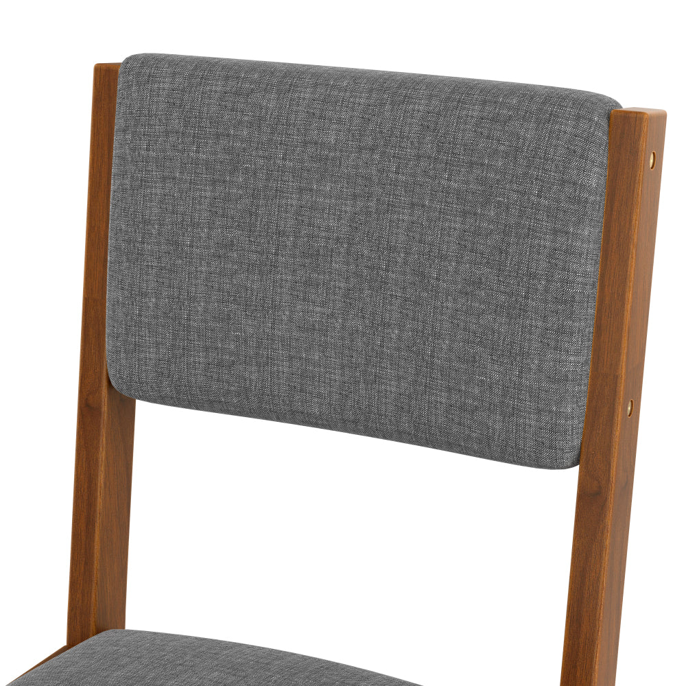 Dining Table Set 5-Piece with Upholstered Chairs - TimberFlare