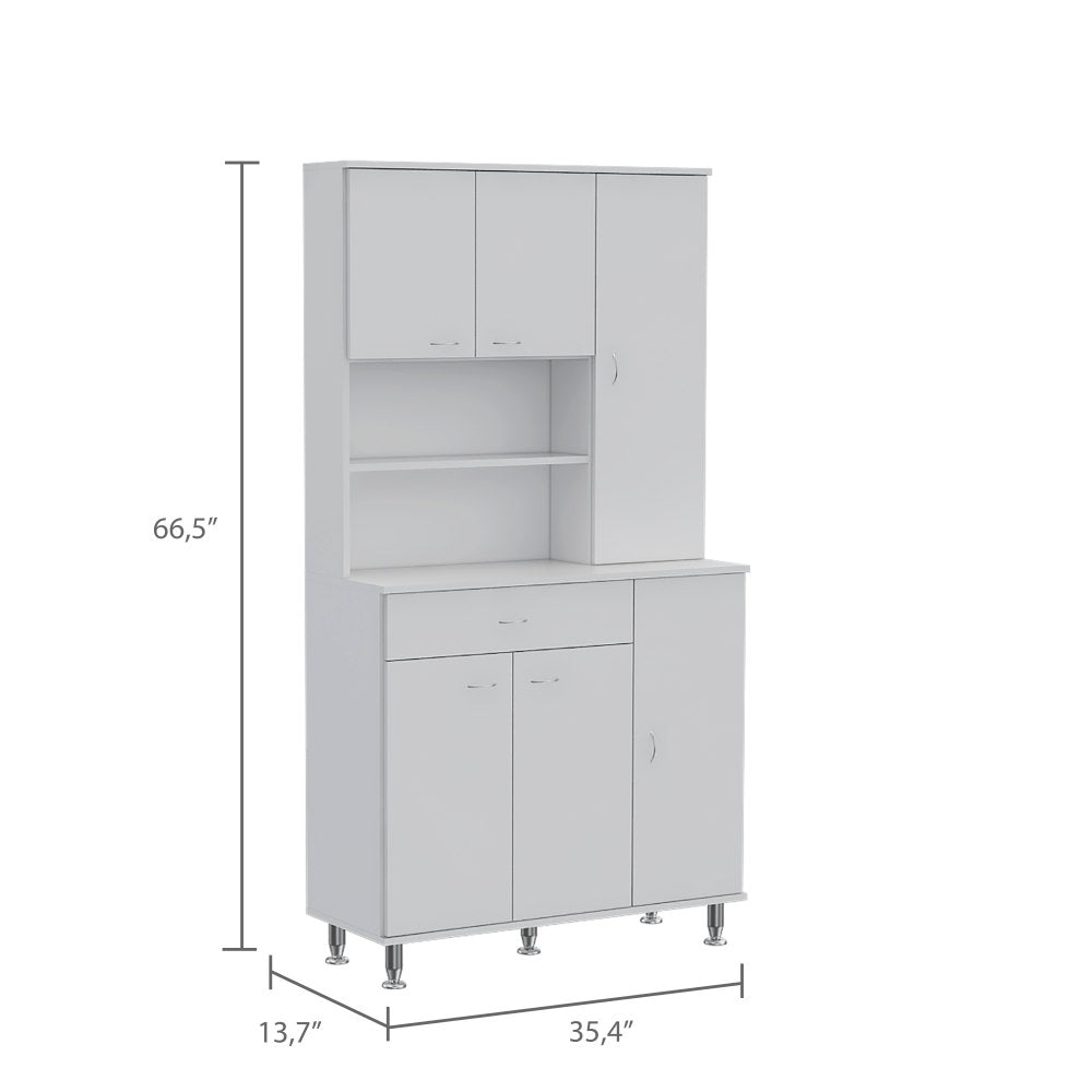 Venice Tall Pantry Cabinet - TimberFlare