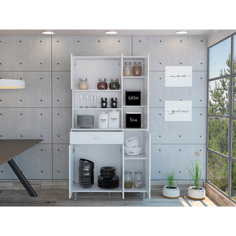 Venice Tall Pantry Cabinet - TimberFlare