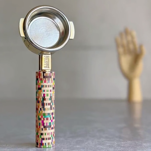 Technicolor Mosaic Artisan Bottomless Portafilter | Breville 54mm/58mm