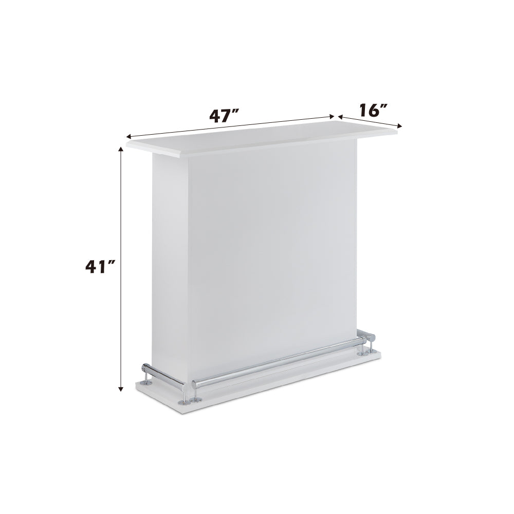 High Gloss Bar Table - TimberFlare