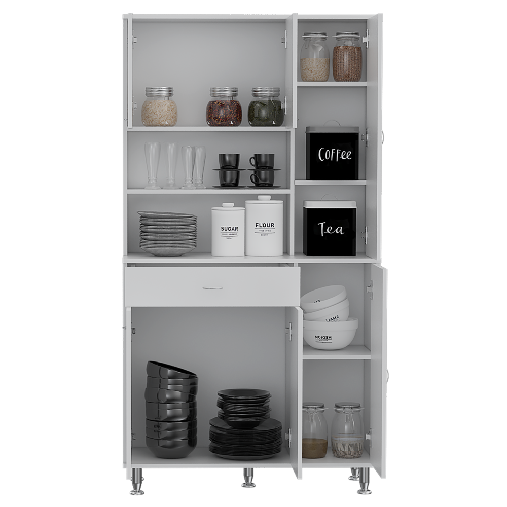 Venice Tall Pantry Cabinet - TimberFlare