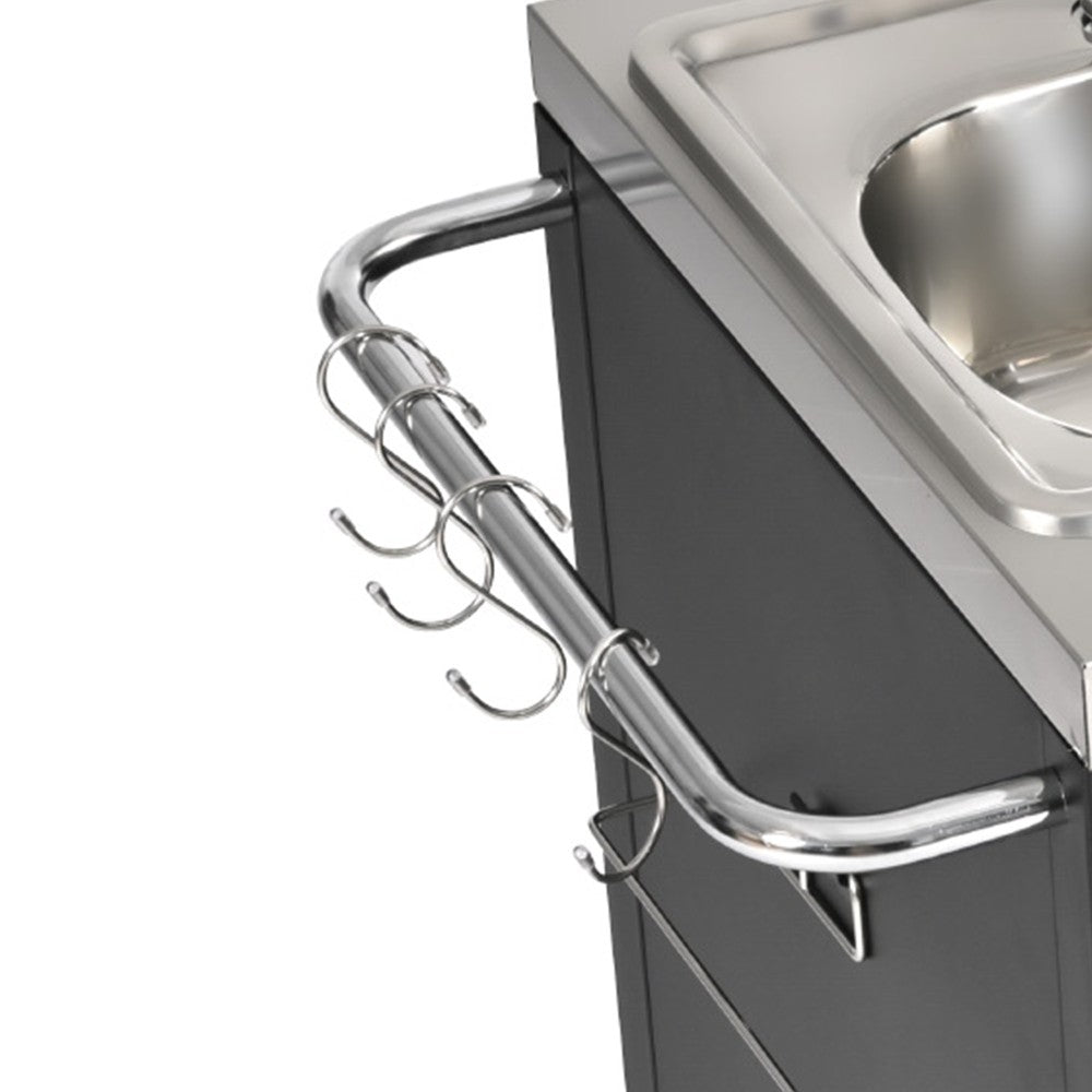 Outdoor Kitchen Island with Complete Sink Station - TimberFlare