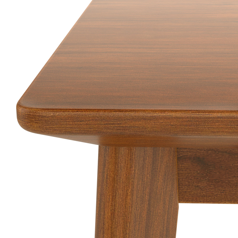 Dining Table Set 5-Piece with Upholstered Chairs - TimberFlare
