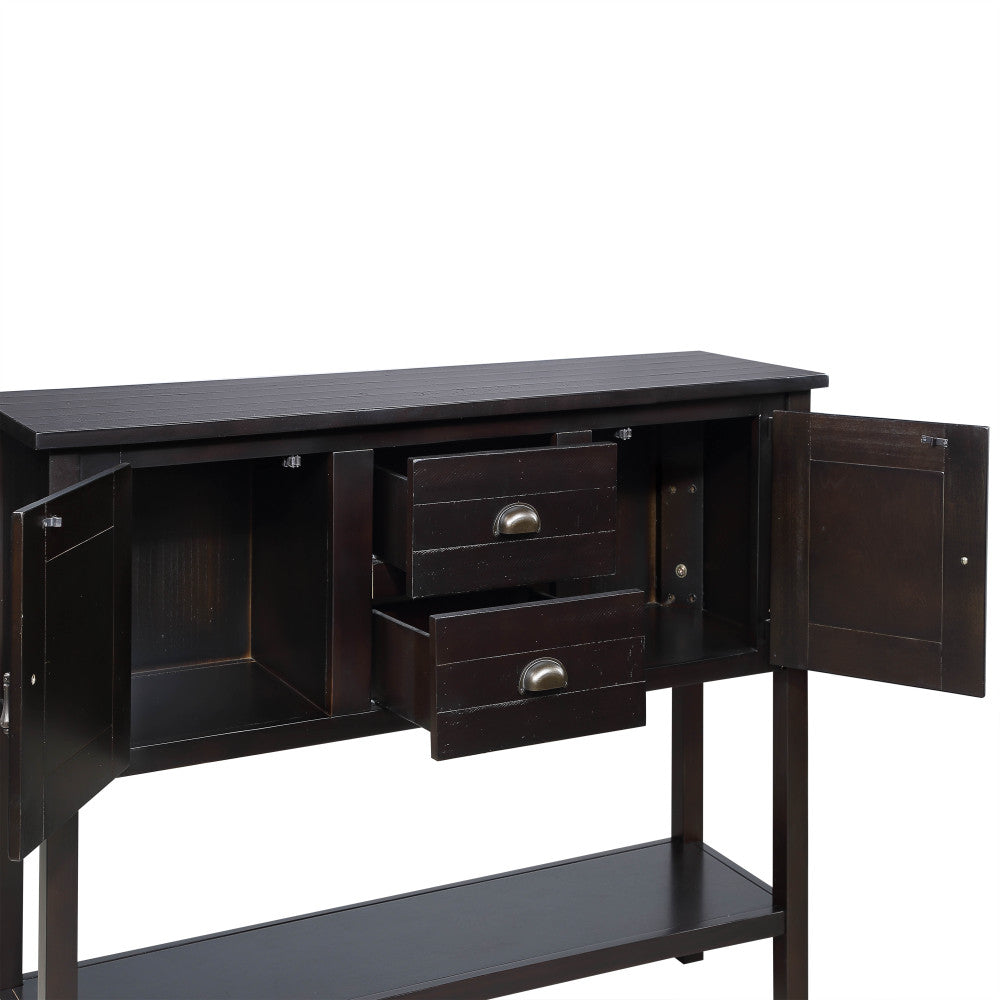 Mid Century Retro Solid Wood Sideboard