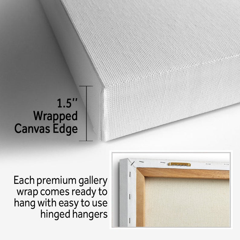 TimberFlare Faux Carved Wood Coffee Bar Canvas - TimberFlare