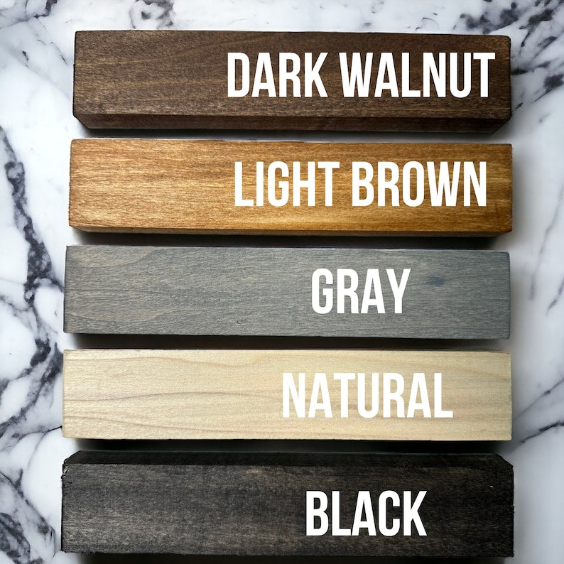 TimberFlare Personalized Farmhouse Coffee Bar Sign - TimberFlare