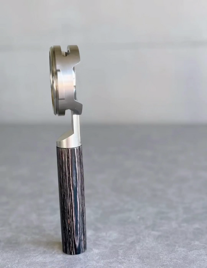 Midnight Stripe Artisan Bottomless Portafilter | Breville 54mm/58mm