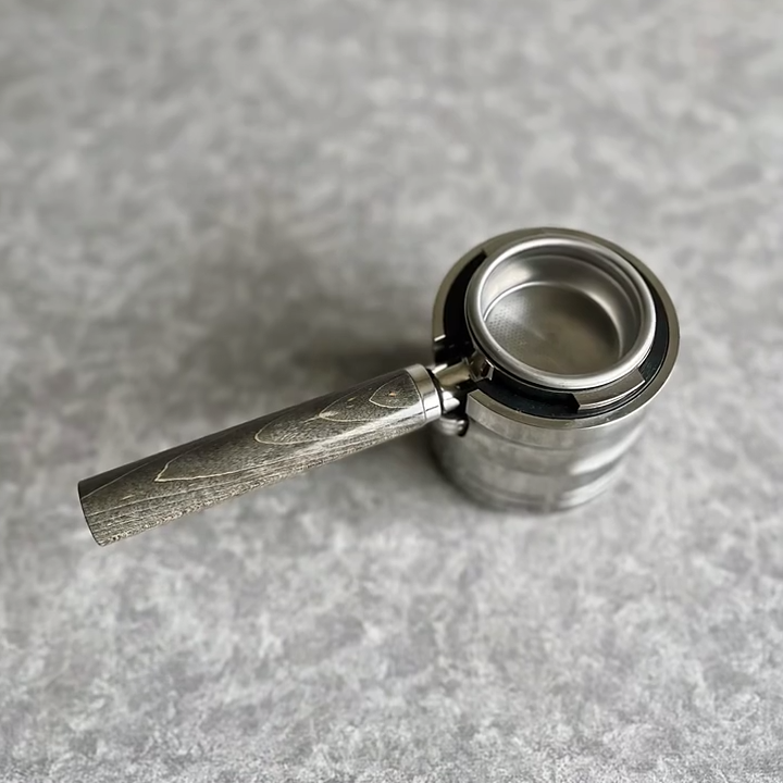 Obsidian Flow Artisan Bottomless Portafilter | Breville 54mm/58mm