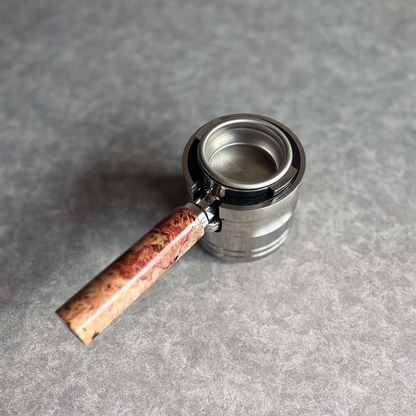 Obsidian Burl Artisan Bottomless Portafilter | Breville 54mm/58mm