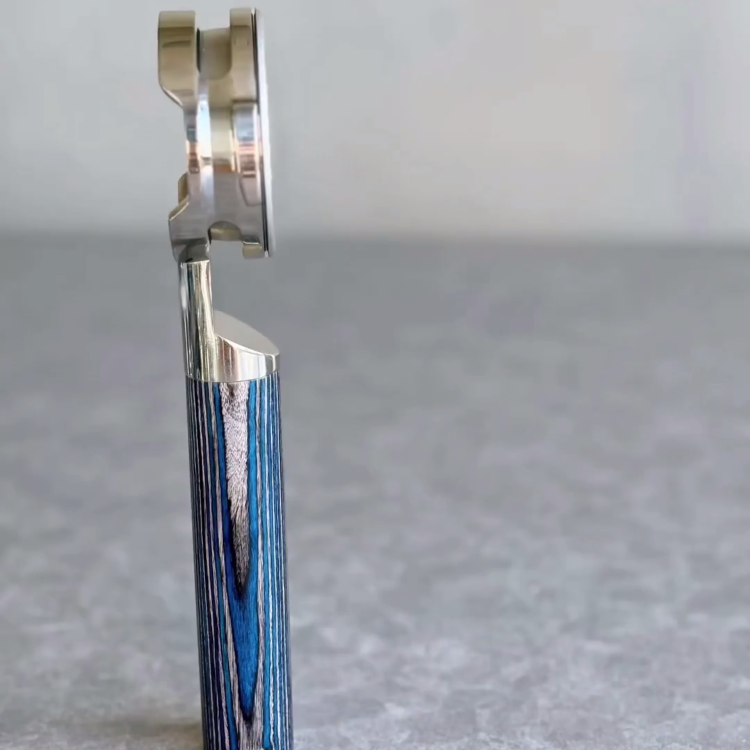 Midnight Stripe Artisan Bottomless Portafilter | Breville 54mm/58mm