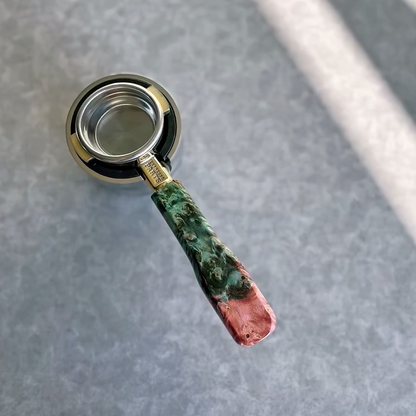 Veridian Copper Artisan Bottomless Portafilter | La Marzocco 58mm