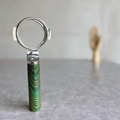 Prismatic Stripe Artisan Bottomless Portafilter | Breville 54mm/58mm