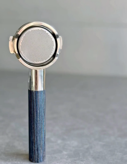 Midnight Stripe Artisan Bottomless Portafilter | Breville 54mm/58mm