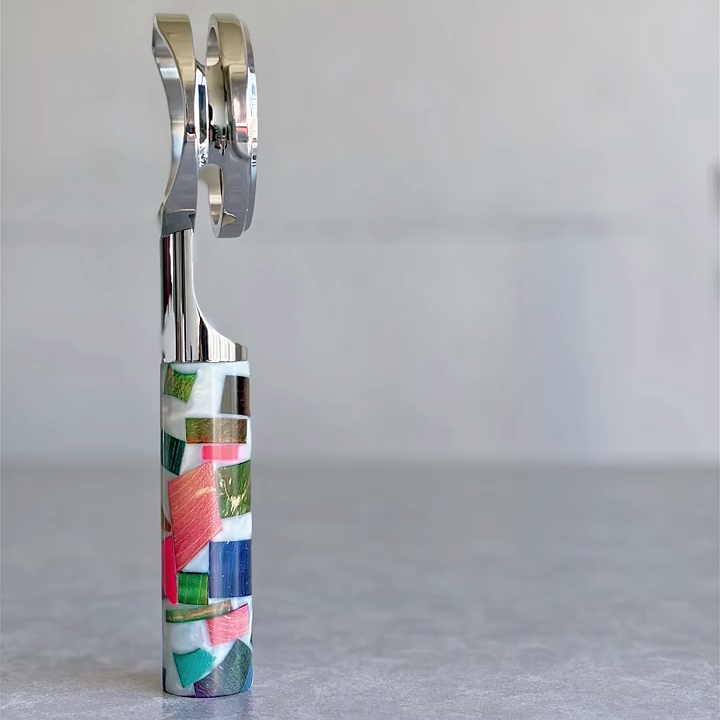 Stained Glass Mosaic Artisan Bottomless Portafilter | Breville 54mm/58mm