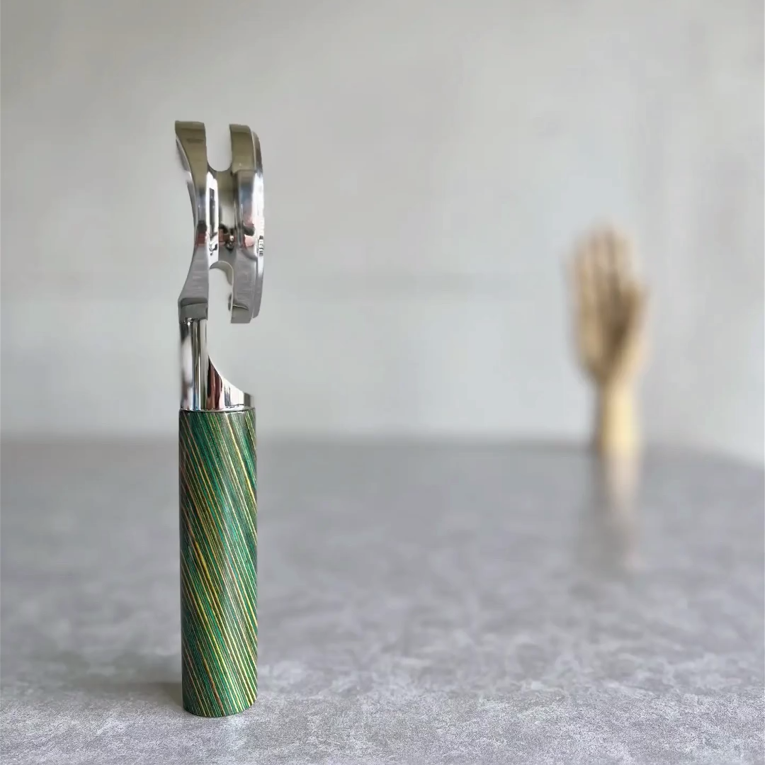 Prismatic Stripe Artisan Bottomless Portafilter | Breville 54mm/58mm