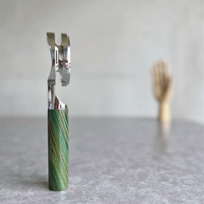 Prismatic Stripe Artisan Bottomless Portafilter | Breville 54mm/58mm