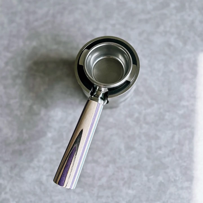 Amethyst Stripe Artisan Bottomless Portafilter | Breville 54mm/58mm