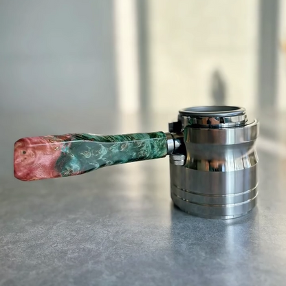 Veridian Copper Artisan Bottomless Portafilter | La Marzocco 58mm