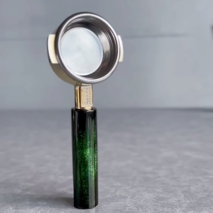 Sable Gleam Artisan Bottomless Portafilter | La Marzocco 58mm image 7