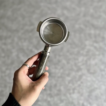 Obsidian Flow Artisan Bottomless Portafilter | Breville 54mm/58mm