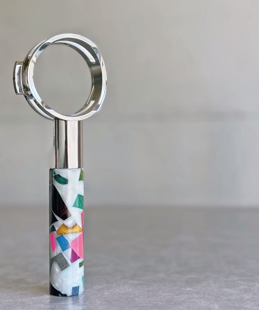 Stained Glass Mosaic Artisan Bottomless Portafilter | Breville 54mm/58mm