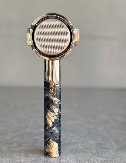 Nebula Veneer Artisan Bottomless Portafilter alternate angle 6 for Breville