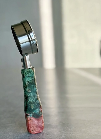 Veridian Copper Artisan Bottomless Portafilter | La Marzocco 58mm