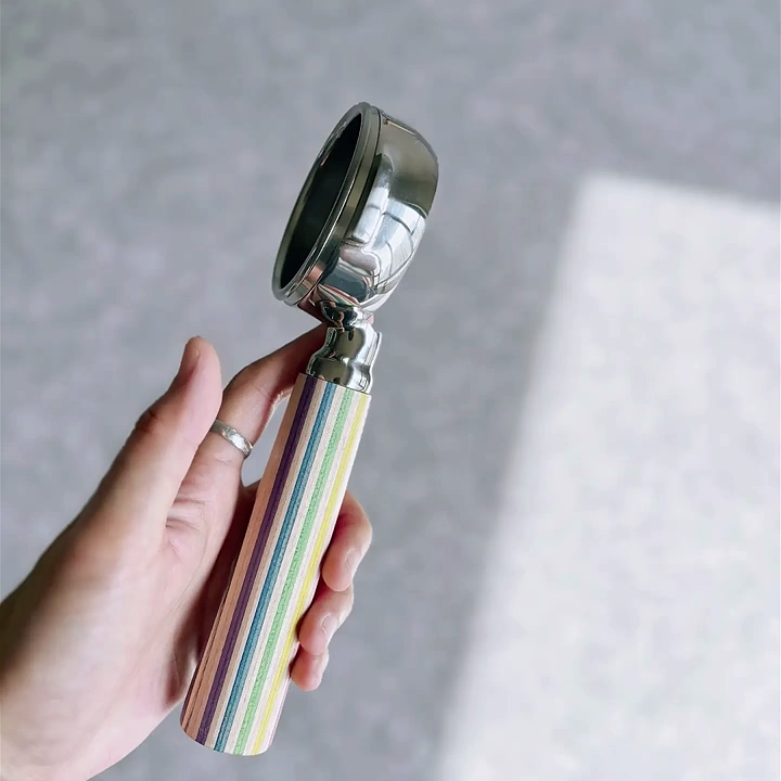 Amethyst Stripe Artisan Bottomless Portafilter | Breville 54mm/58mm