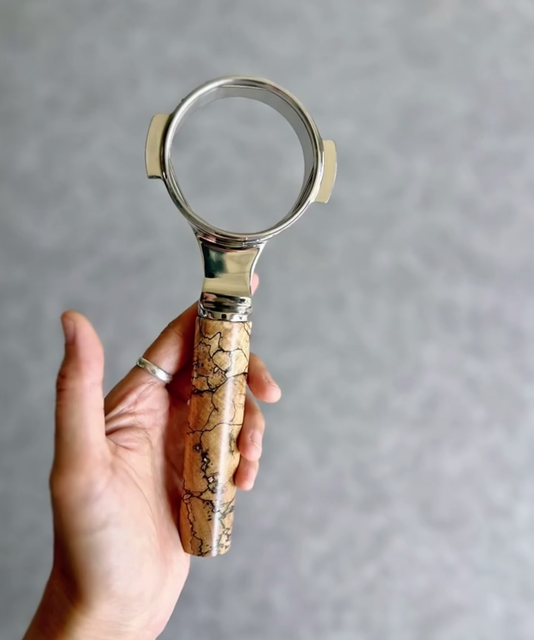 Earthen Map Artisan Bottomless Portafilter | Breville 54mm/58mm