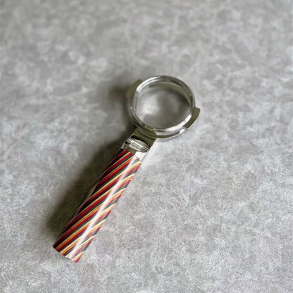 Prismatic Stripe Artisan Bottomless Portafilter | Breville 54mm/58mm