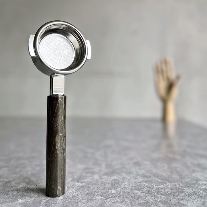 Obsidian Flow Artisan Bottomless Portafilter | Breville 54mm/58mm