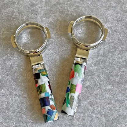 Stained Glass Mosaic Artisan Bottomless Portafilter | Breville 54mm/58mm