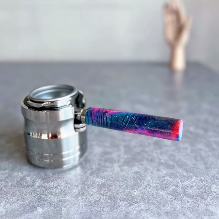 Harbor Bloom Artisan Bottomless Portafilter alternate angle 7 for Breville