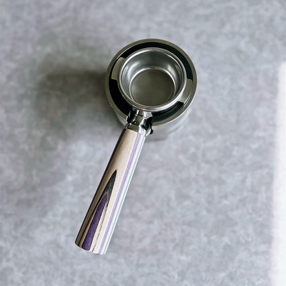 Amethyst Stripe Artisan Bottomless Portafilter | Breville 54mm/58mm