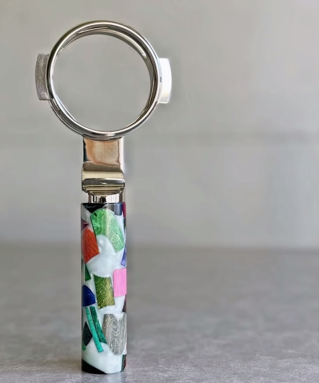 Stained Glass Mosaic Artisan Bottomless Portafilter | Breville 54mm/58mm