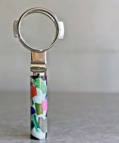 Stained Glass Mosaic Artisan Bottomless Portafilter | Breville 54mm/58mm