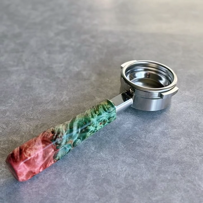 Veridian Copper Artisan Bottomless Portafilter | La Marzocco 58mm