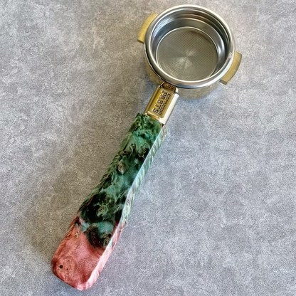 Veridian Copper Artisan Bottomless Portafilter | La Marzocco 58mm