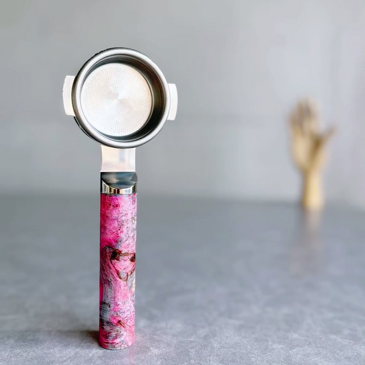 Cosmic Bloom Artisan Bottomless Portafilter | La Marzocco 58mm