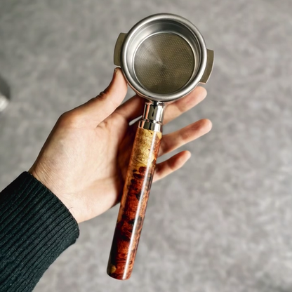 Crimson Horizon Artisan Bottomless Portafilter | Breville 54mm/58mm