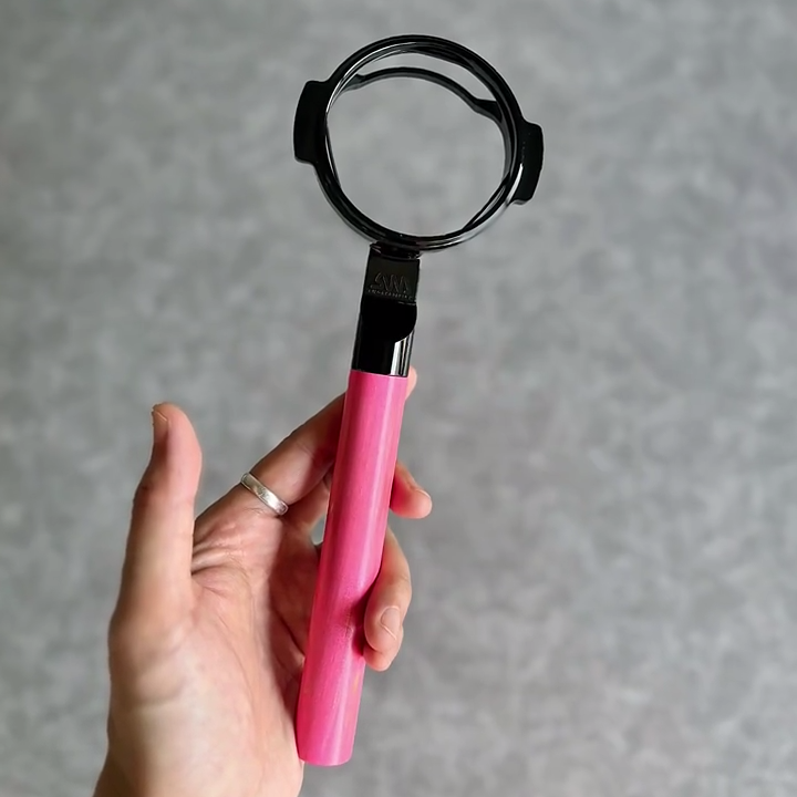 Vivid Pink Artisan Bottomless Portafilter | Breville 54mm/58mm