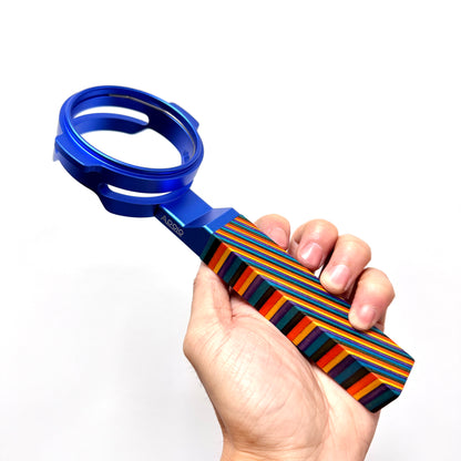 Aluminum Alloy / POM Flat-Lay bottomless portafilter | La Marzocco 58mm